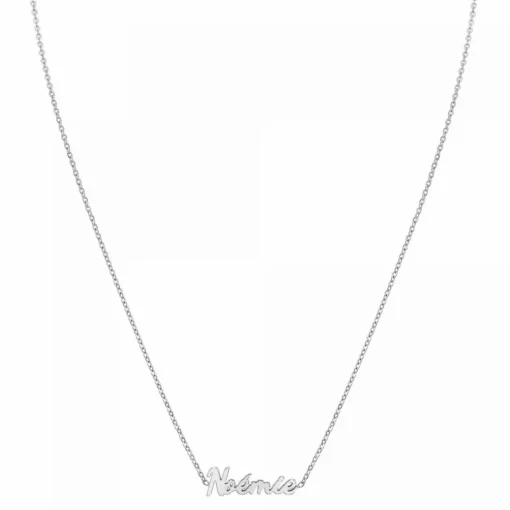 Collier Femme Athème - B2689-ARGENT-NOEMIE Acier Argent