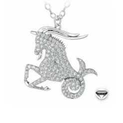 Collier Femme Athème - B2425-CAPRICORNE Métal Argent