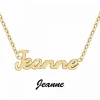 Collier Femme Athème - B2689-DORE-JEANNE Acier Doré