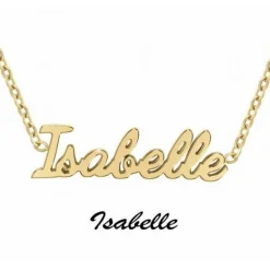 Collier Femme Athème - B2689-DORE-ISABELLE Acier