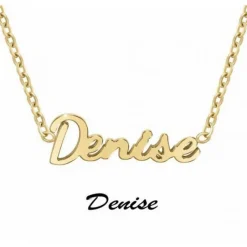 Collier Femme Athème - B2689-DORE-DENISE Acier Doré