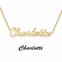 Collier Femme Athème - B2689-DORE-CHARLOTTE Acier
