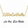Collier Femme Athème - B2689-DORE-LAVIEESTBELLE Acier