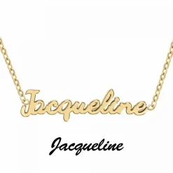 Collier Femme Athème - B2689-DORE-JACQUELINE Acier Doré