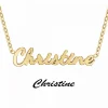 Collier Femme Athème - B2689-DORE-CHRISTINE Acier Doré
