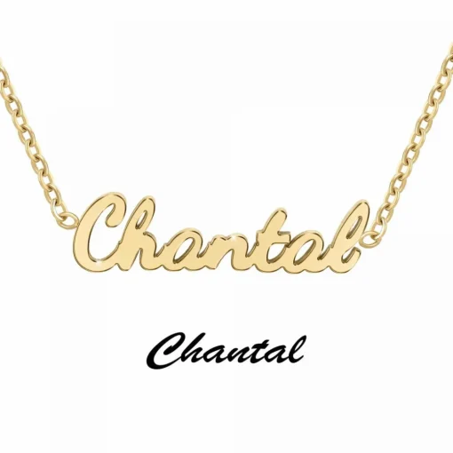 Collier Femme Athème - B2689-DORE-CHANTAL Acier Doré