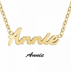 Collier Femme Athème - B2689-DORE-ANNIE Acier Doré