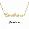 Collier Femme Athème - B2689-DORE-SANDRINE Acier Doré