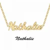 Collier Femme Athème - B2689-DORE-NATHALIE Acier Doré