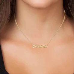Collier Femme Athème - B2689-DORE-CHARLOTTE Acier