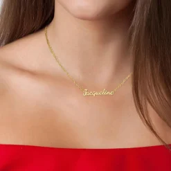 Collier Femme Athème - B2689-DORE-JACQUELINE Acier Doré