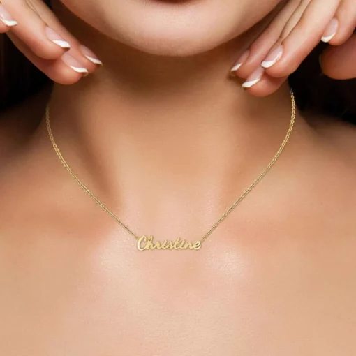 Collier Femme Athème - B2689-DORE-CHRISTINE Acier Doré