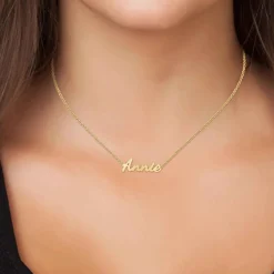 Collier Femme Athème - B2689-DORE-ANNIE Acier Doré