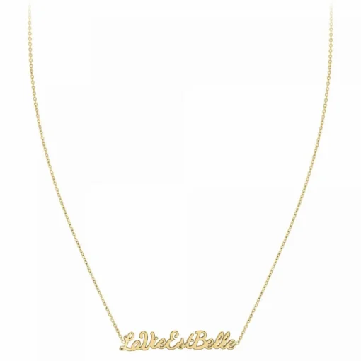 Collier Femme Athème - B2689-DORE-LAVIEESTBELLE Acier