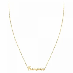 Collier Femme Athème - B2689-DORE-FRANCOISE Acier Doré