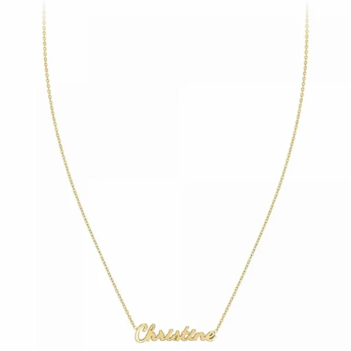 Collier Femme Athème - B2689-DORE-CHRISTINE Acier Doré