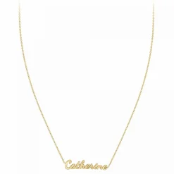 Collier Femme Athème - B2689-DORE-CATHERINE Acier Doré
