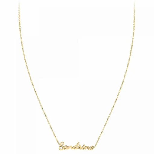 Collier Femme Athème - B2689-DORE-SANDRINE Acier Doré