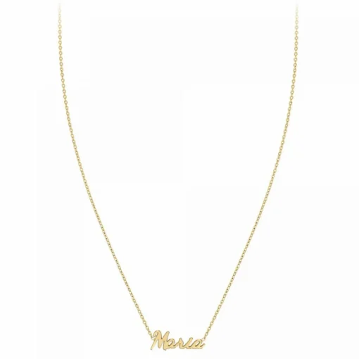 Collier Femme Athème - B2689-DORE-MARIA Acier Doré