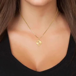 Collier Femme Athème - B2427-POISSON Acier Doré