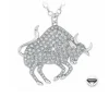 Collier Femme Athème - B2425-TAUREAU Métal Argent