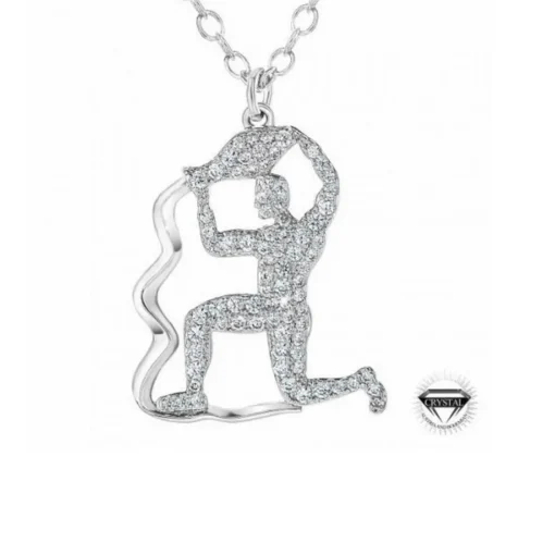 Collier Femme Athème - B2425-VERSEAU Métal Argent