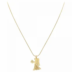 Collier femme Athème - B2427-VIERGE Acier Doré
