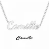 Collier Femme Athème B2689-ARGENT-CAMILLE - Acier Argent
