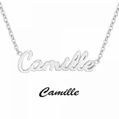 Collier Femme Athème B2689-ARGENT-CAMILLE - Acier Argent