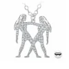 Collier Femme Athème B2425-GEMEAUX - Métal Argent