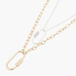 Collier Femme Balaboosté Avec Lockets Metal Et Strass - 3502456532328 Métal Doré