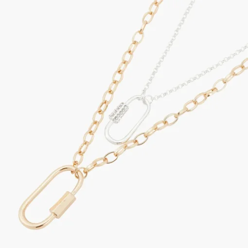 Collier Femme Balaboosté Avec Lockets Metal Et Strass - 3502456532328 Métal Doré
