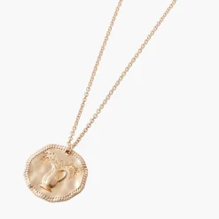 Collier Femme Balaboosté Astrologique Verseau - 3502456531451 Métal Doré