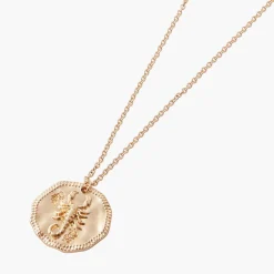 Collier Femme Balaboosté Astrologique Scorpion - 3502456531550 Métal Doré