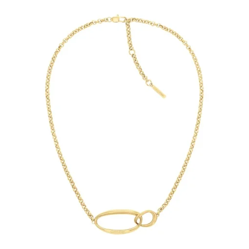 Collier Femme Calvin Klein Playful Organic Shapes - 35000354 Acier Doré