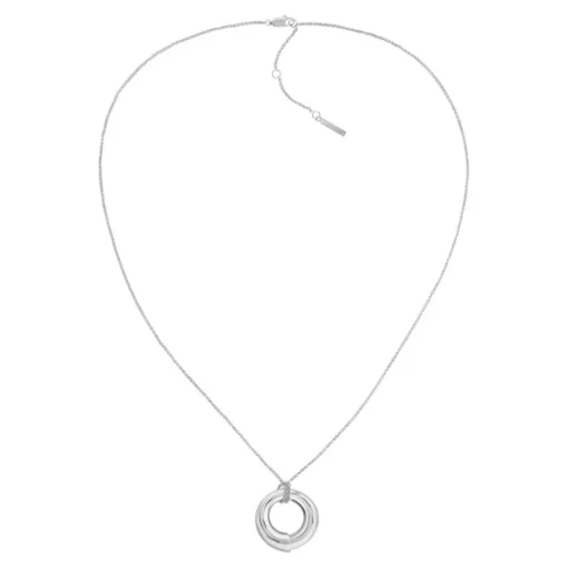 Collier Femme Calvin Klein Bijoux Ck Spiral - 35000760 Acier Argent