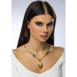 Collier femme Emily Westwood EWN23068G - Acier et acrylique Multicolore