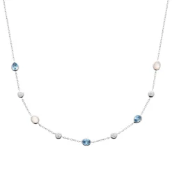 Collier femme fantaisie argent Maison de la Bijouterie VW36UU45
