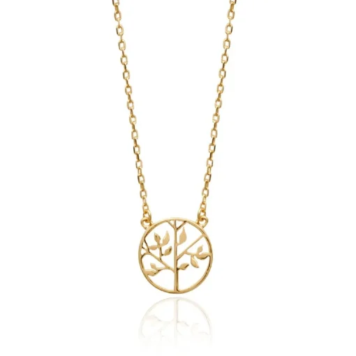 Collier Femme fantaisie arbre de vie plaqué or Maison de la Bijouterie UYZY6545