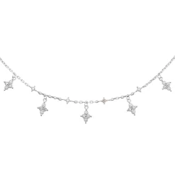 Collier femme fantaisie argent Maison de la Bijouterie VW35U345