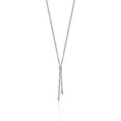 Collier femme fantaisie acier argent Maison de la Bijouterie 3Z055V50