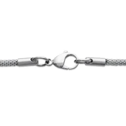 Collier femme fantaisie acier argent Maison de la Bijouterie 3Z003045