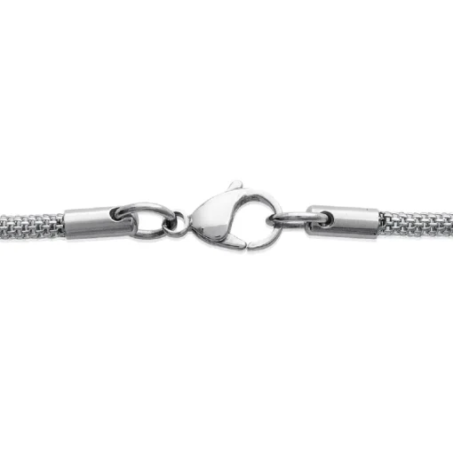 Collier femme fantaisie acier argent Maison de la Bijouterie 3Z003045