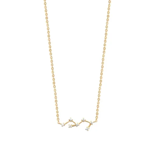 Collier femme fantaisie constellation plaqué or Maison de la Bijouterie UW3ZV445