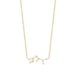 Collier femme fantaisie constellation plaqué or Maison de la Bijouterie UW3ZV345