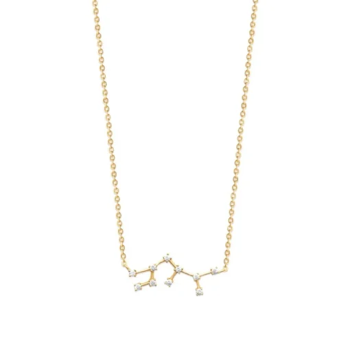 Collier femme fantaisie constellation plaqué or Maison de la Bijouterie UW3ZV345