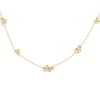 Collier femme fantaisie fleurs plaqué or Maison de la Bijouterie UYYZ0W45
