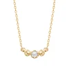 Collier femme fantaisie oxyde de zirconium plaqué or Maison de la Bijouterie UW3VVW45