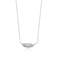 Collier Femme fantaisie oxyde zirconium Argent Maison de la Bijouterie VWZW3445