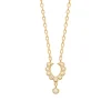 Collier femme fantaisie oz plaqué or Maison de la Bijouterie UW404V45
